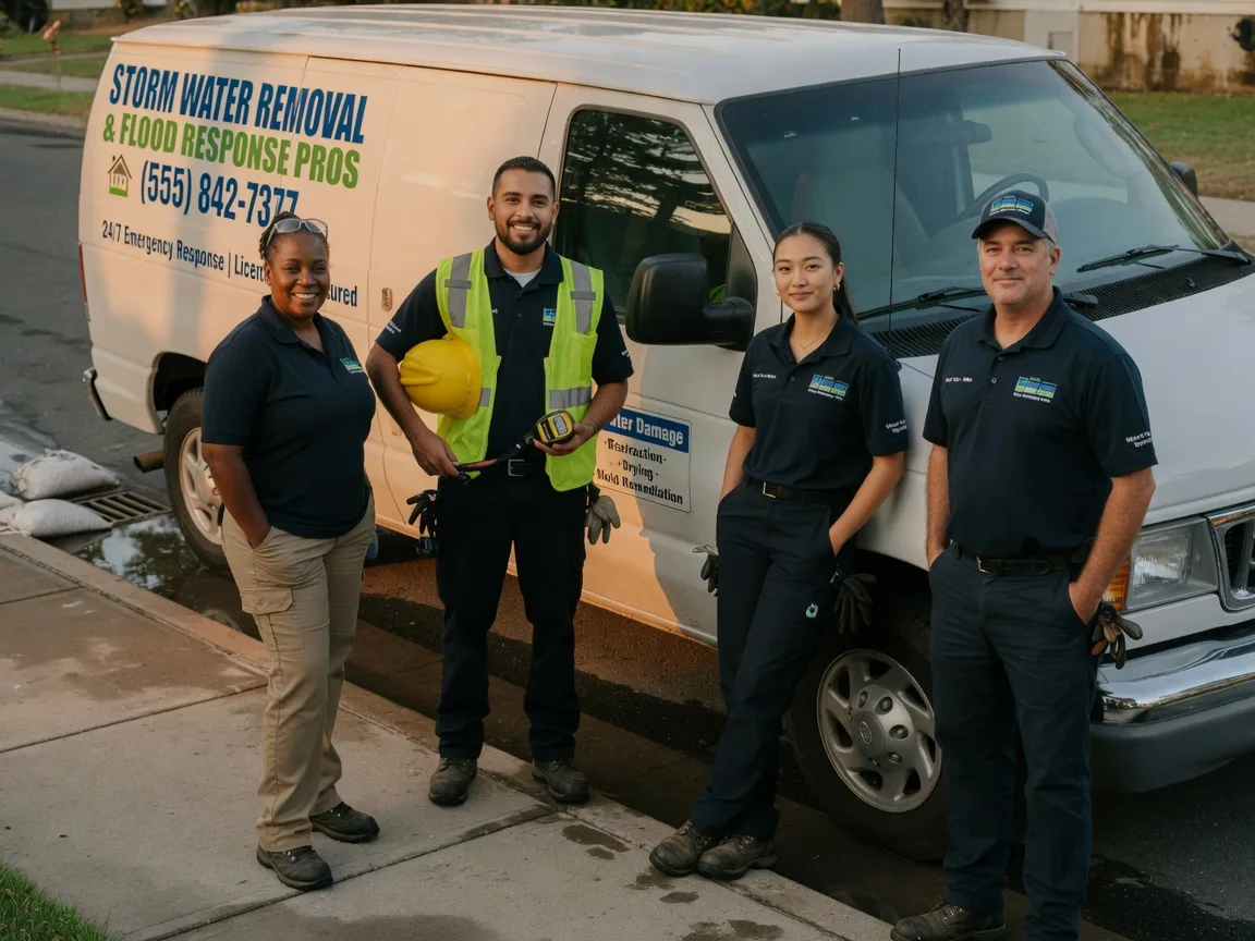 Storm Damage Water Removal company in Regent, ND